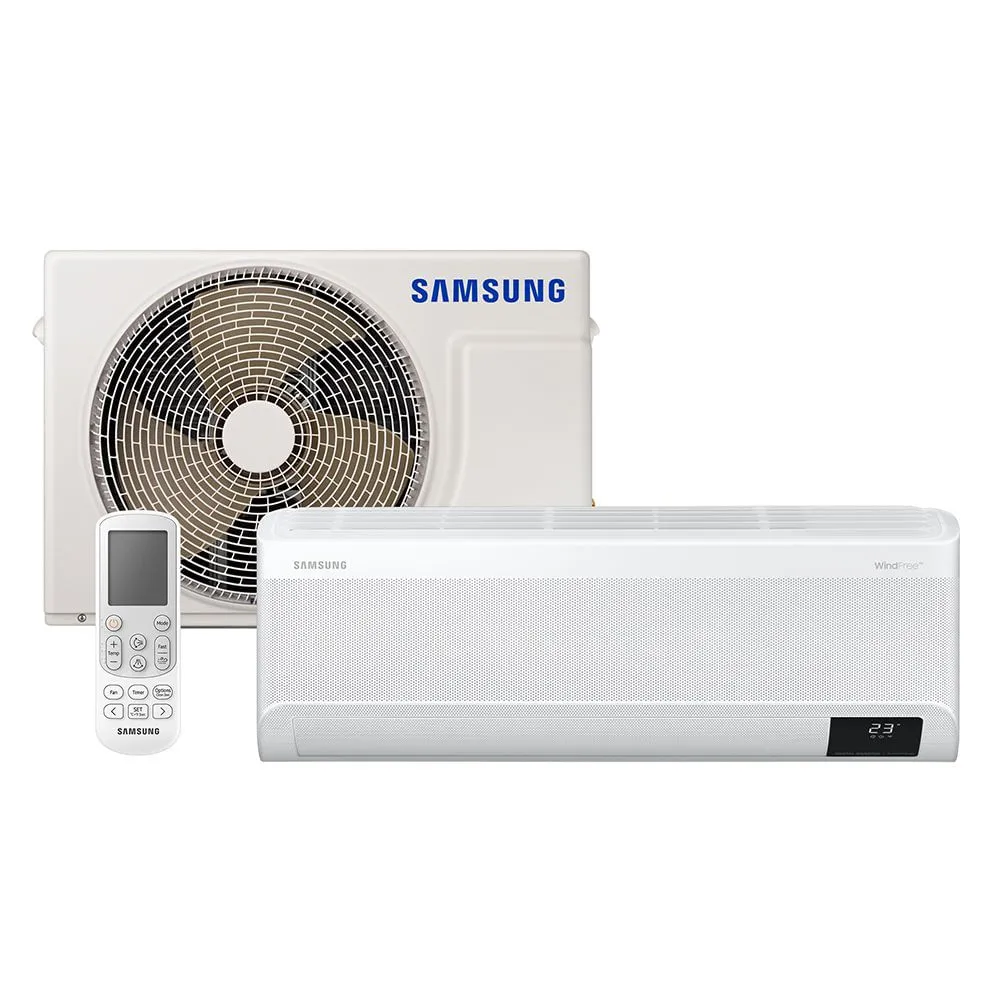 Ar Condicionado Split Inverter Samsung Windfree Connect 12000 Btus Quente E Frio 220v
